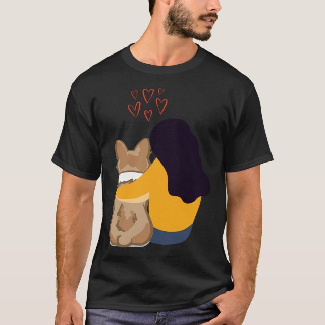 Camiseta corgi life corgi (Anverso)