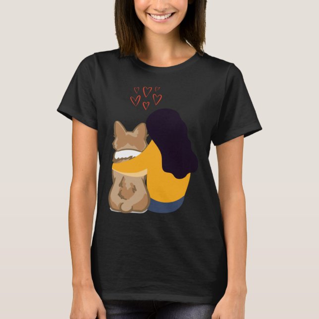 Camiseta corgi life corgi (Anverso)