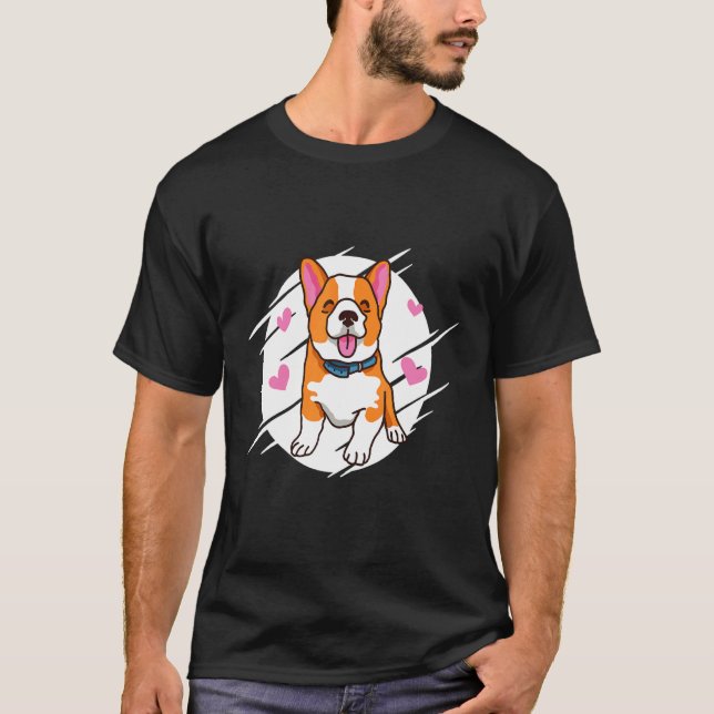 Camiseta Corgi Lindo (Anverso)