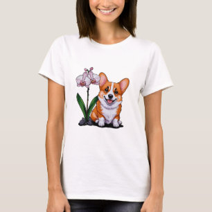 Camiseta Corgi lindo con ortoidea