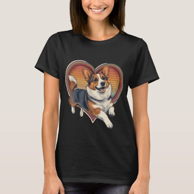 Camiseta Corgi Love (Anverso)