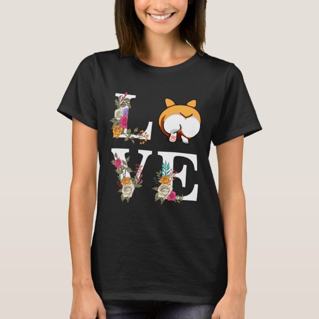 Camiseta Corgi Love Butt (Anverso)