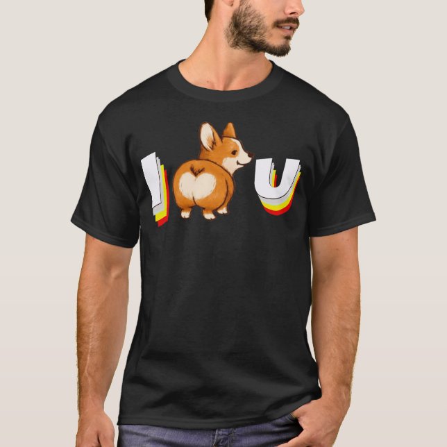 Camiseta Corgi Love You (Anverso)