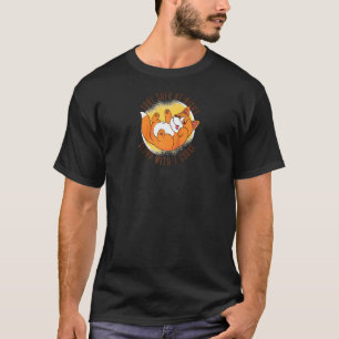 Camiseta Corgi Lover Se Siente Seguro De Noche Dormiendo Co
