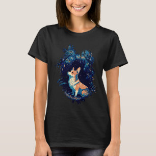 Camiseta Corgi Mágico en Bosque Encantado