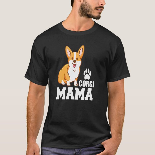 Camiseta Corgi Mama (Anverso)