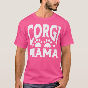 Camiseta Corgi Mama Animal Cute Dog Mom-538