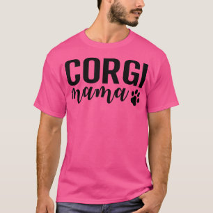 Camiseta Corgi Mama Animal Cute Dog Mom -540