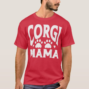 Camiseta Corgi Mama Animal Cute Dog Mom-543