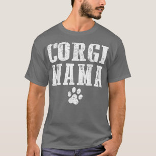 Camiseta Corgi Mama Animal Cute Dog Mom 90