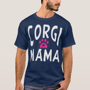 Camiseta Corgi Mama Animal Cute Perro Mom