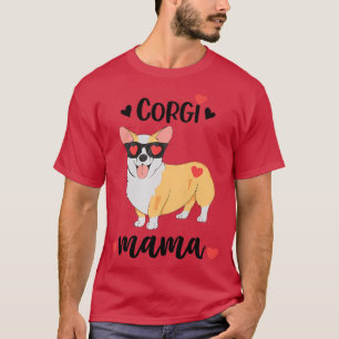 Camiseta Corgi Mama, Corgi Love, Corgi Mom, Corgi Mamáes Co
