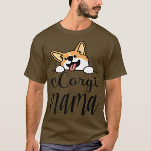 Camiseta Corgi Mama Corgi Mom Perro Lover-550