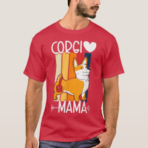 Camiseta Corgi Mama Corgi Pembroke Welsh Lover Corgi Mom 