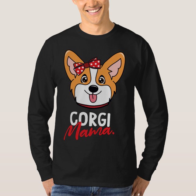 Camiseta Corgi Mama Dog (Anverso)