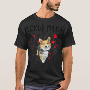 Camiseta Corgi Mama Dog Lover Welsh Butt por