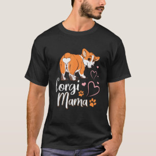 Camiseta Corgi Mama Funny Corgi Perro Mom Kawaii Summer Cor