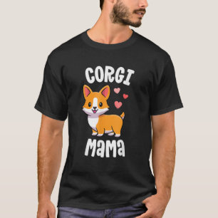 Camiseta Corgi Mama Shirt Gift Me Encanta Mi Corgi Mom Shir
