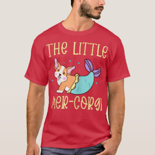 Camiseta Corgi Mermaid El Pequeño Perro MerCorgi Lover Kawa