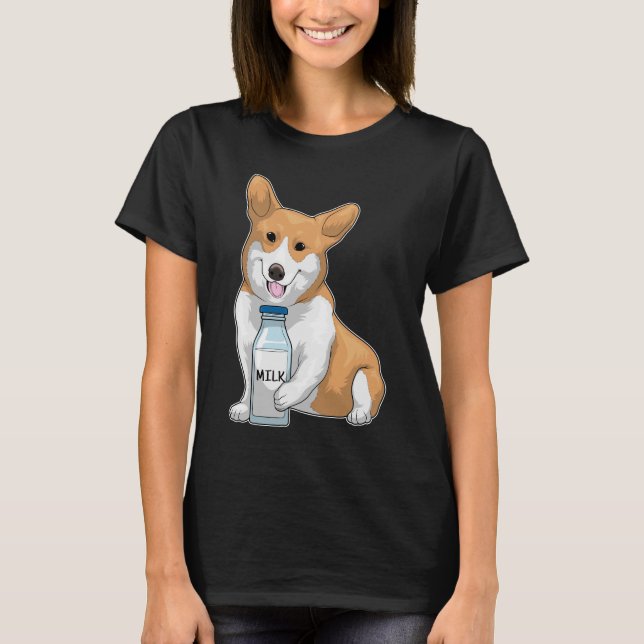 Camiseta Corgi Milk (Anverso)