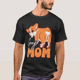 Camiseta Corgi Mom Animals Perro el Día de la Madre