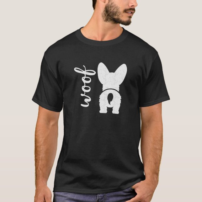 Camiseta Corgi Mom Cute Dog Mascota Dueño (Anverso)