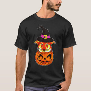 Camiseta Corgi Mom Dad Pumpkin