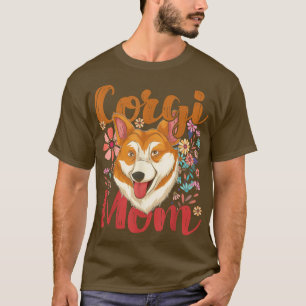 Camiseta Corgi Mom Dog Dueño Mascota Cute Animal Dog Lover 