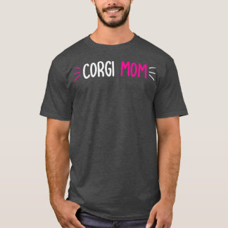 Camiseta Corgi Mom Dog Mother Family-563