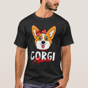 Camiseta Corgi Mom Mama Dog Women
