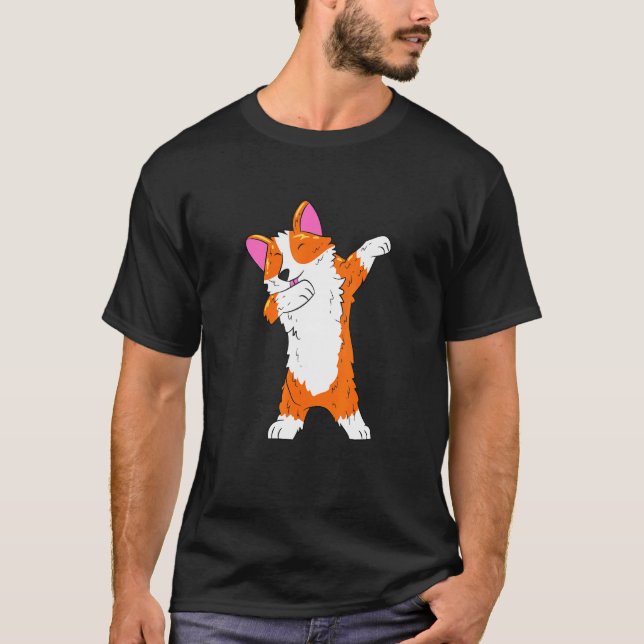 Camiseta Corgi Mom O Dad (Anverso)