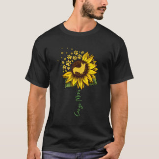 Camiseta Corgi Mom Sunflower Corgi Lover Regalos Perro Mamá