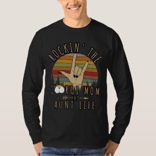 Camiseta Corgi Mom Y Tía Life