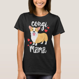 Camiseta Corgi Mujeres Chicas Cuppy Mom Dog Mama Lover Rega