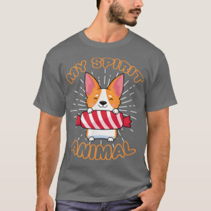 Camiseta Corgi My Spirit Animal Corgi Lover Corgi Dueño Kaw