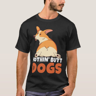 Camiseta Corgi nada más que perros con estampado trasero