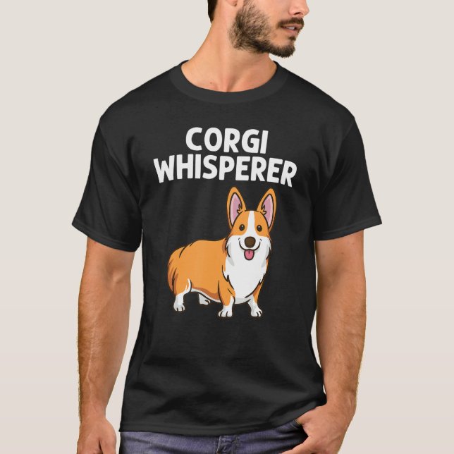 Camiseta Corgi Para Hombres Mujeres Galesas Corgi Perro Ani (Anverso)