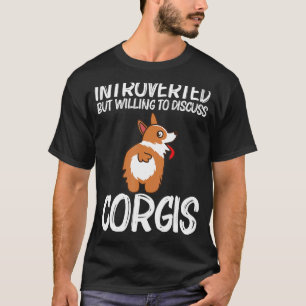 Camiseta Corgi Para Hombres Mujeres Mascota Perro Animal Du