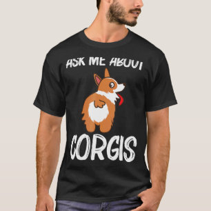 Camiseta Corgi para hombres mujeres mascota perro animal du