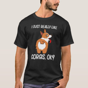 Camiseta Corgi Para Hombres Mujeres Mascota Perro Animal Du