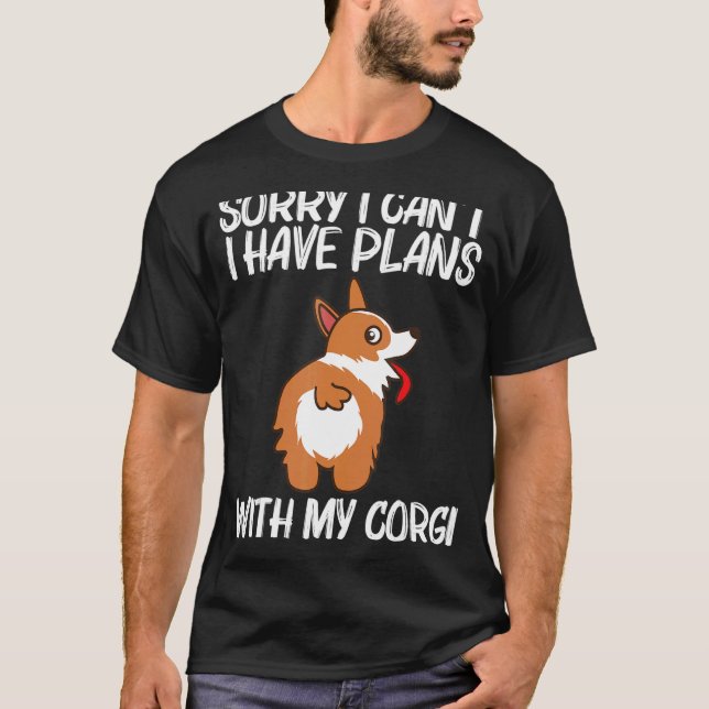 Camiseta Corgi Para Hombres Mujeres Mascota Perro Dueño De  (Anverso)