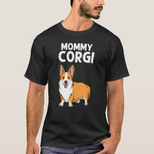 Camiseta Corgi Para Mujeres Mamá Galesa Corgi Perro Animal