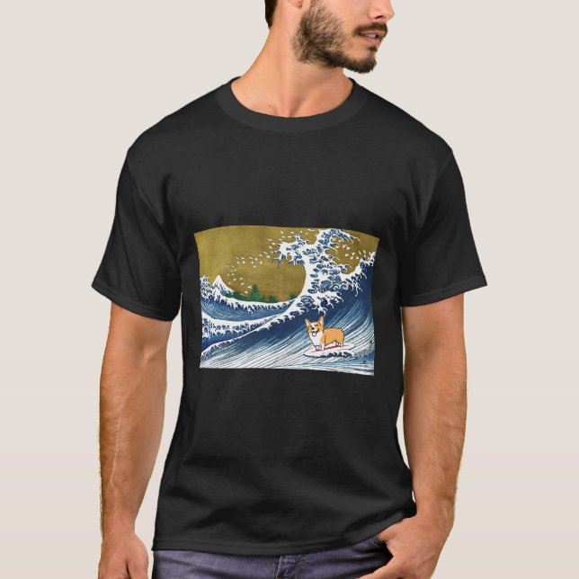 Camiseta Corgi  Para Perro Trasero Corgi (Anverso)