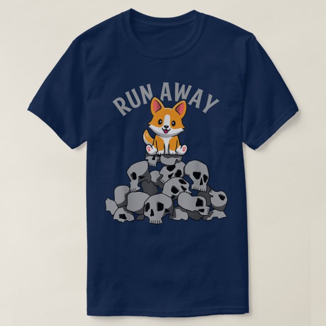 Camiseta Corgi peligroso (Diseño del anverso)