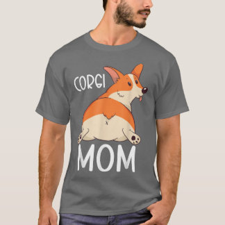 Camiseta Corgi Pembroke Lover Corgi Mom