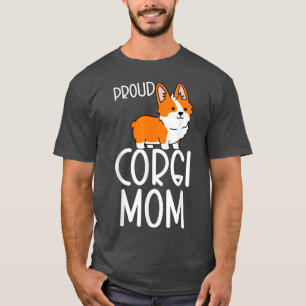 Camiseta Corgi Pembroke Lover Orgullosa Corgi Mom