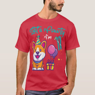 Camiseta Corgi Perro de 11 años, 11º cumpleaños