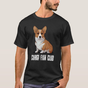 Camiseta Corgi Perro Lindo Cachorro Juguetón Club De Fans D