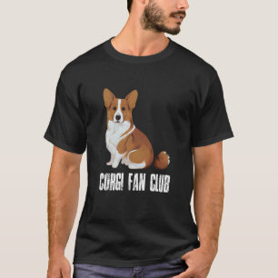 Camiseta Corgi Perro Lindo Cachorro Juguetón Club De Fans D