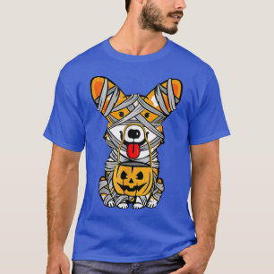 Camiseta Corgi Perro Mummy Halloween Costume Perro Amantes